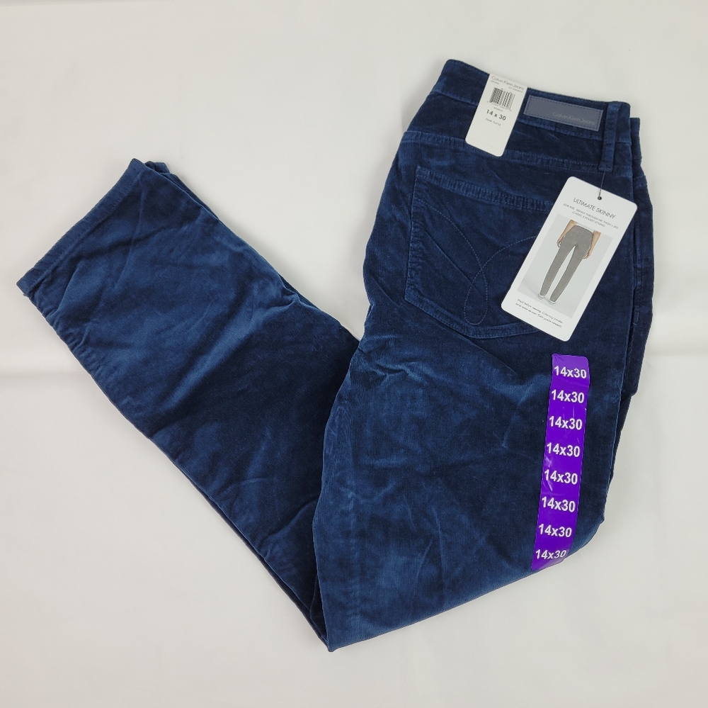 --SOLDCalvin Klein Jeans 14x30 Ultimate Skinny Low Rise Stretch